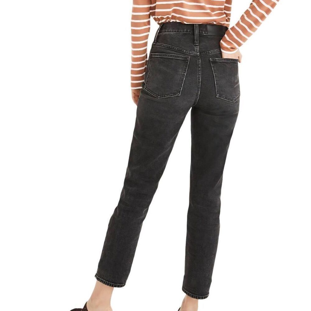Madewell Jeans Women's 27 Black The Perfect Vintage Jean Claybrook Ankle